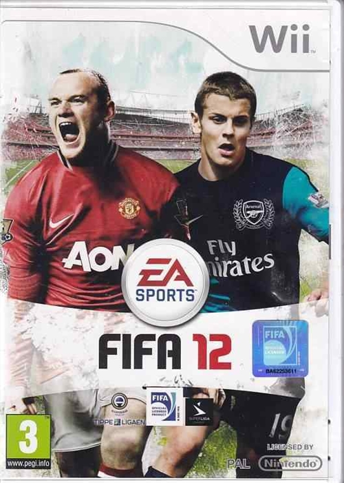 Fifa 12 - Wii - (B Grade) (Used) (eng)